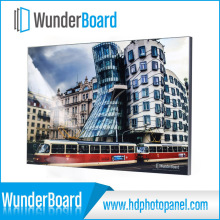Marco de fotos de metal para paneles de fotos de aluminio HD Wunderboard
